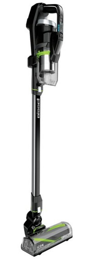 Bissell Icon Turbo Pet Bateria Bez worka Czarny, Limonka, Tytan