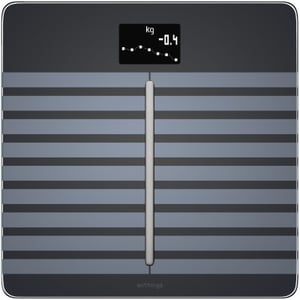 Nokia Body Cardio Quadrat Schwarz Elektronische Personenwaage