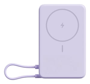 Xiaomi BHR08PAGL powerbank, litiumjonbatteri (Li-Ion) 5900 mAh, trådlös laddning, lila