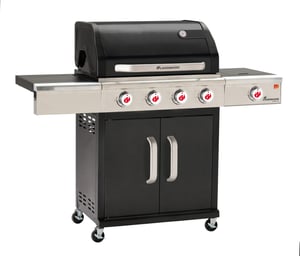 LANDMANN Triton 4.1 Grillvagn, gas, svart