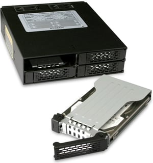 Icy Dock MB994SP-4S panel drive bay Czarny