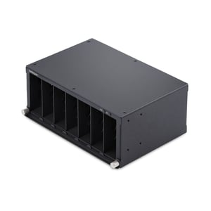 StarTech MCM7-MEDIA-CHASSIS nätverksenhetshölje Svart