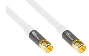 Alcasa GC-M2088 koaxialkabel RG-6 15 m F Vit