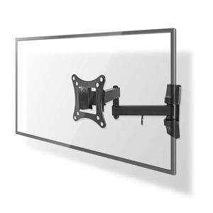 Nedis TVWM1510BK TV Mount for 68.6 cm (27") TVs, Black