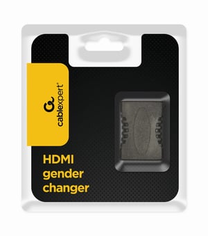 Gembird A-HDMI-FF-adapter för kablar, svart
