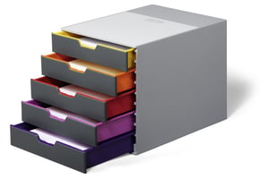 Durable VARICOLOR 5 Multicolor Plastic
