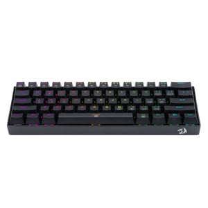 REDRAGON K630RGB BLUE klawiatura Biuro USB QWERTY Angielski Czarny