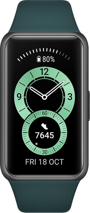 Huawei Band 6 AMOLED Opaska do monitorowania aktywności 3,73 cm (1.47") Zielony