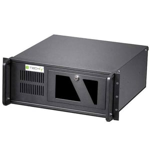Techly I-CASE MP-P4HX-BLK2 säkerhetsanordningar & fästen för rackmonterade datorer, svart