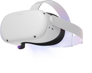 Oculus Quest-2 Dedykowany wyświetlacz montowany na głowie Biały