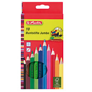 Herlitz 10795276 Colored Pencils, 10-pack