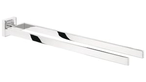 TESA DELUXXE Towel Holder, Wall-Mounted, Chrome