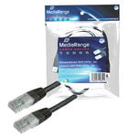 MediaRange MRCS110 kabel sieciowy Czarny 1,5 m Cat5