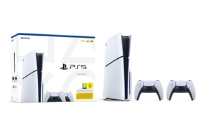 Sony Interactive Entertainment Playstation 5 Slim 1 TB Wi-Fi Czarny, Biały