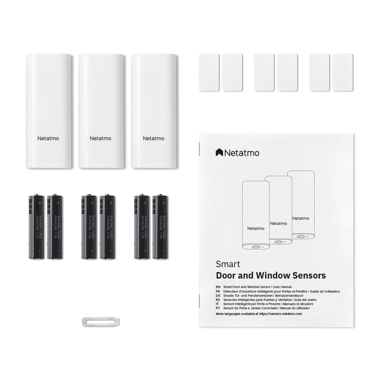 Netatmo DTG-EC czujnik otwarcia drzwi/okien Bezprzewodowy Okno/drzwi Biały
