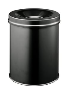Durable 3305-01 15 l Round Black Steel