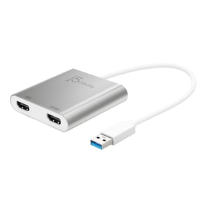 j5create JUA365 extern grafikkort USB 3840 x 2160 px Silver