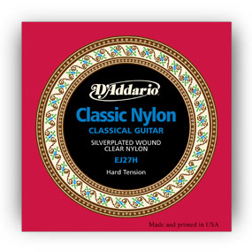D'Addario EJ27H struna instrumentu muzycznego Klasyczny 6 szt. Nylon Gitara