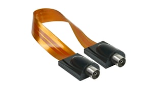 Alcasa S-FD26KK koaxialkabel 0,26 m IEC Orange