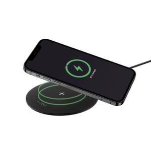 FIXED FIXSPAD-BK ładowarka do urządzeń przenośnych Uniwersalne Czarny USB Bezprzewodowe ładowanie Szybkie ładowanie Wewnętrzna
