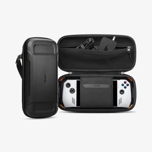 Spigen ROG Ally Flip Case for ASUS, Polyurethane (PU), Black
