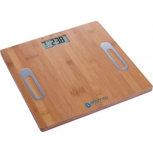Oromed ORO-SCALE BAMBOO Kwadrat Bambusowy Elektroniczna waga osobista