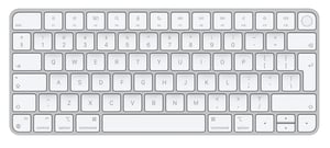 Apple Magic Keyboard Universal USB + Bluetooth English Aluminum, White