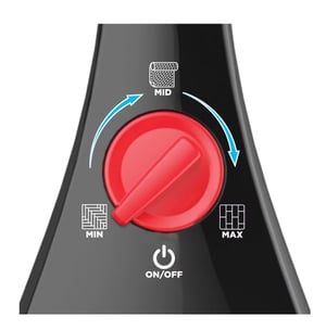 Vileda Steam Plus Przenośna myjka parowa 0,4 l 1550 W Czarny