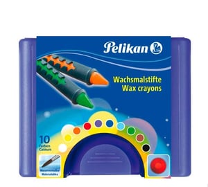 Pelikan 723155 Wachsmalstifte, 10 Stück