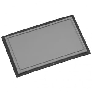 WMF Touch 32 x 20 cm Cutting Board Plastic, Stainless Steel Black, Gray