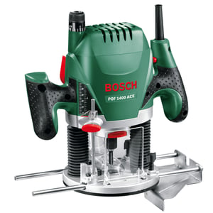 Bosch POF 1400 ACE Aluminium, svart, grön, röd, vit 28 000 varv/min 1 450 W