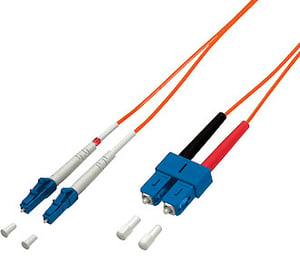 Equip LWL-Patchkabel LC/SC 62,5/125 µm, 2,0 m, InfiniBand-/Glasfaserkabel, 2 m