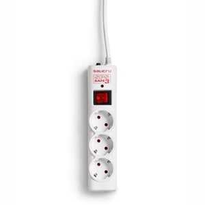 Salicru 680BA000001 Überspannungsschutz Weiß 3 x Netzsteckdose 250 V 1,5 m