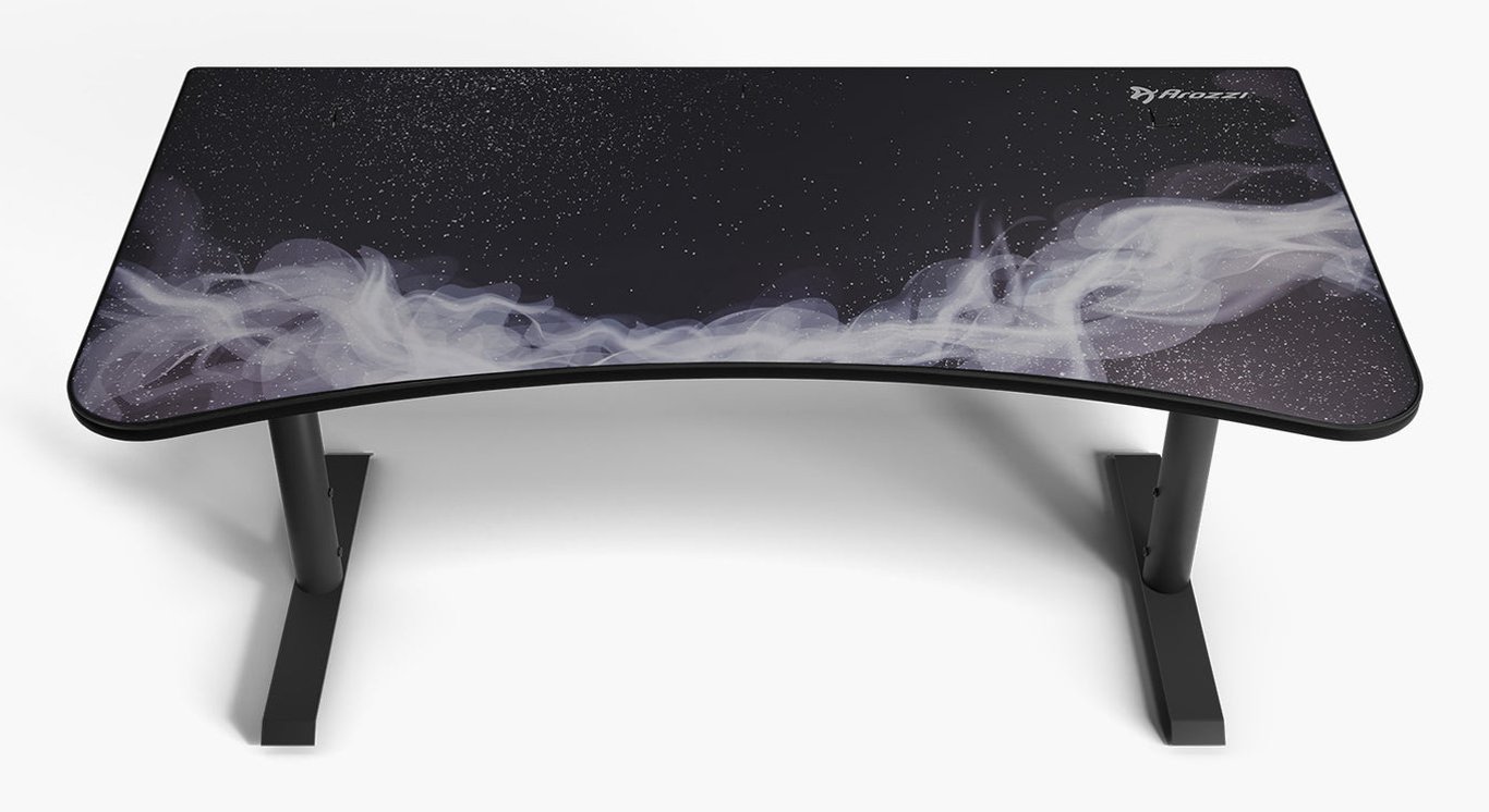 фото Геймерський ігровий стіл Arozzi Gaming-Tisch Arena Gunmetal (ARENA-GUNM-GALAXY)