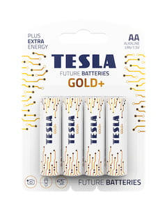 Tesla GOLD+ Disposable AA Alkaline Battery