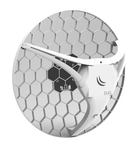 Mikrotik LHG LTE6 Kit – Externer Mobilfunk-Signalverstärker – Grau, Weiß
