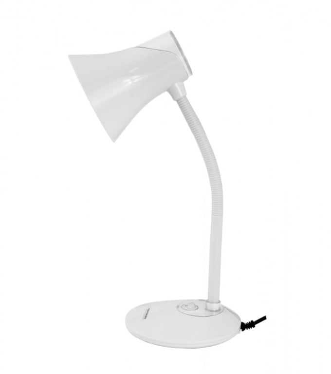 Esperanza POLARIS lampa stołowa E27 12 W LED Biały