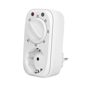 LogiLink ET0012 elektrisk tidtagare Vit Daglig programmerare