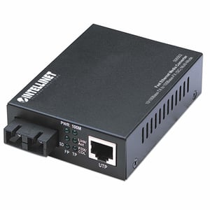 Intellinet 506502 Netzwerkkonverter 100 Mbit/s 1310 nm Multifunktional Schwarz