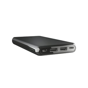 Trust Esla Thin Lithium-Ionen-Akku (Li-Ion) 10000 mAh Schwarz
