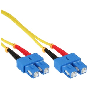 InLine 82925E kabel InfiniBand / światłowodowy 20 m SC Żółty