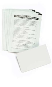 Zebra 104531-001 Druckereinreinigungsmittel Druckereinreinigungsblatt