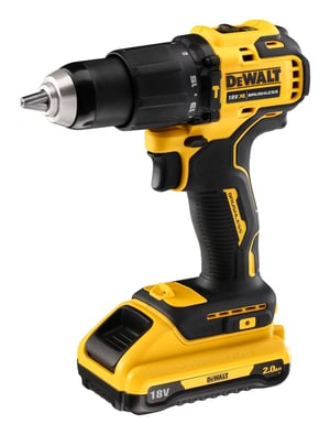 DeWALT DCD709D2T-QW wiertło 1650 RPM 1,6 kg Czarny, Żółty