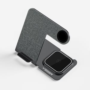 VEGER Y9 Ladegerät für mobile Geräte – Smartphone, Smartwatch – Schwarz – USB – Kabelloses Laden – Schnellladen – Automatisch – Intern