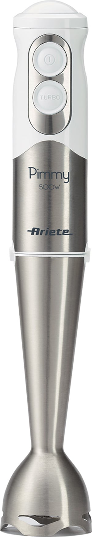 Ariete Pimmy 0,5 l Stabmixer 500 W Edelstahl, Weiß