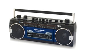 Roadstar RCR3025EBTBL Kassettenrekorder Blau
