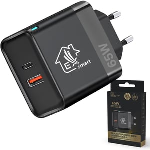 Extralink Smart Life 65W, USB-C + USB-A