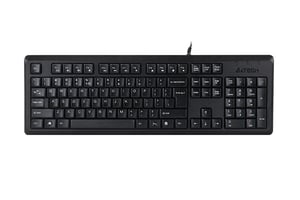 A4Tech KR-92 klawiatura Uniwersalne USB QWERTY Angielski Czarny