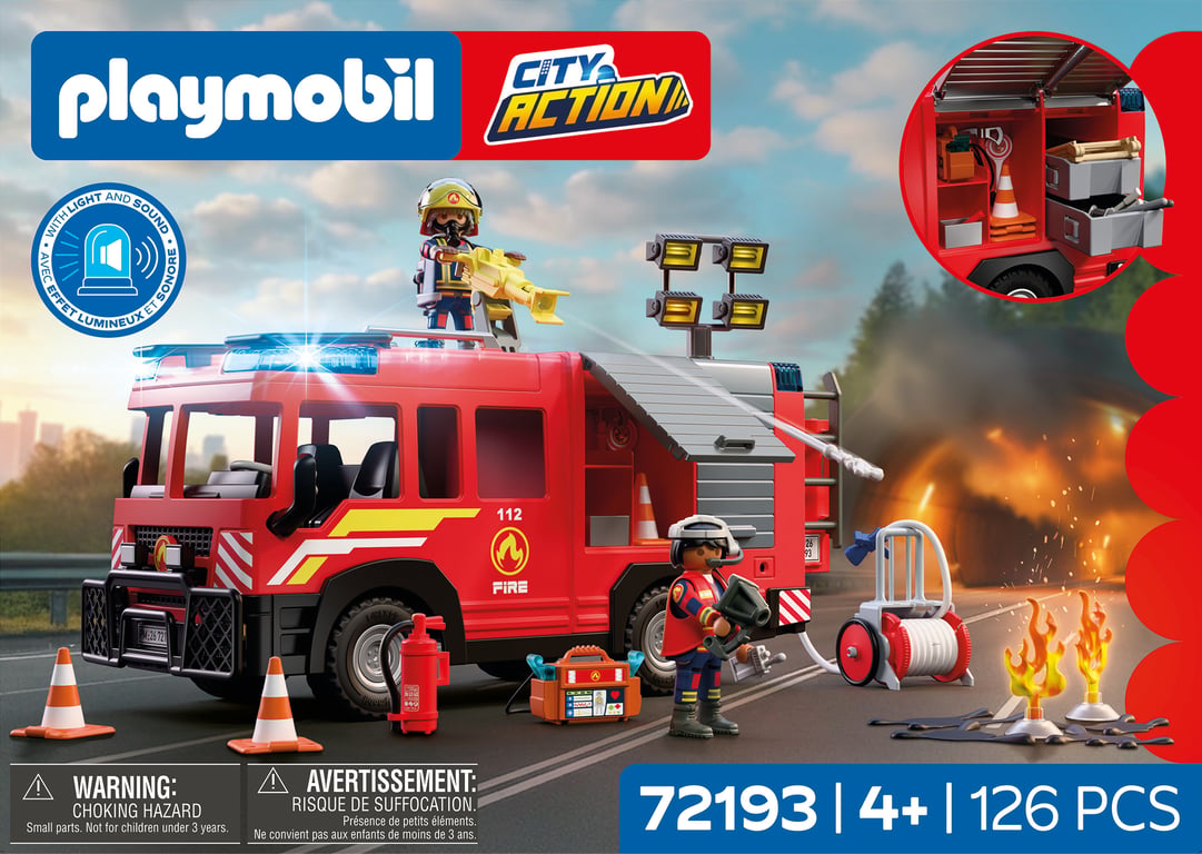 Playmobil Feuerwehr-Rüstfahrzeug
