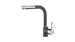 Teka 23938120Q Kitchen Faucet, Black